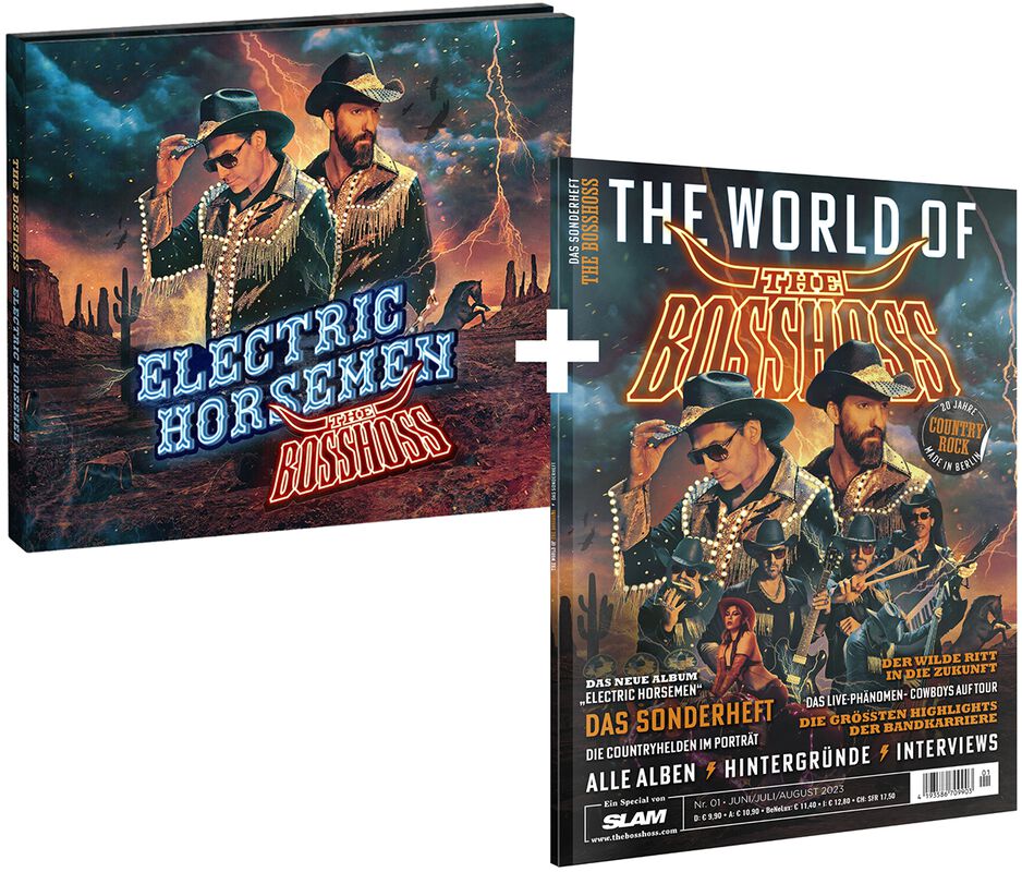 Electric Horsemen 2CD und Magazin Bundle