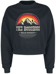 Mountain Range Vintage Crewneck, The BossHoss, Sweatshirt