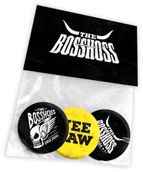 3er Buttonset, The BossHoss, Pin